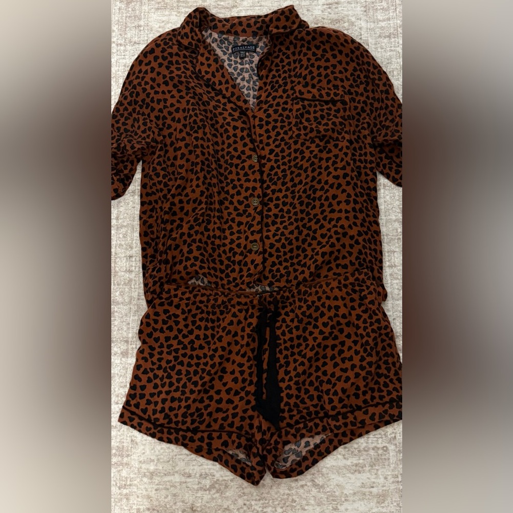 PJ Salvage Pajama Set